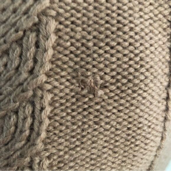 Bentley Vintage 100% wool heavy weight wool turtleneck sweater size large - Picture 5 of 9